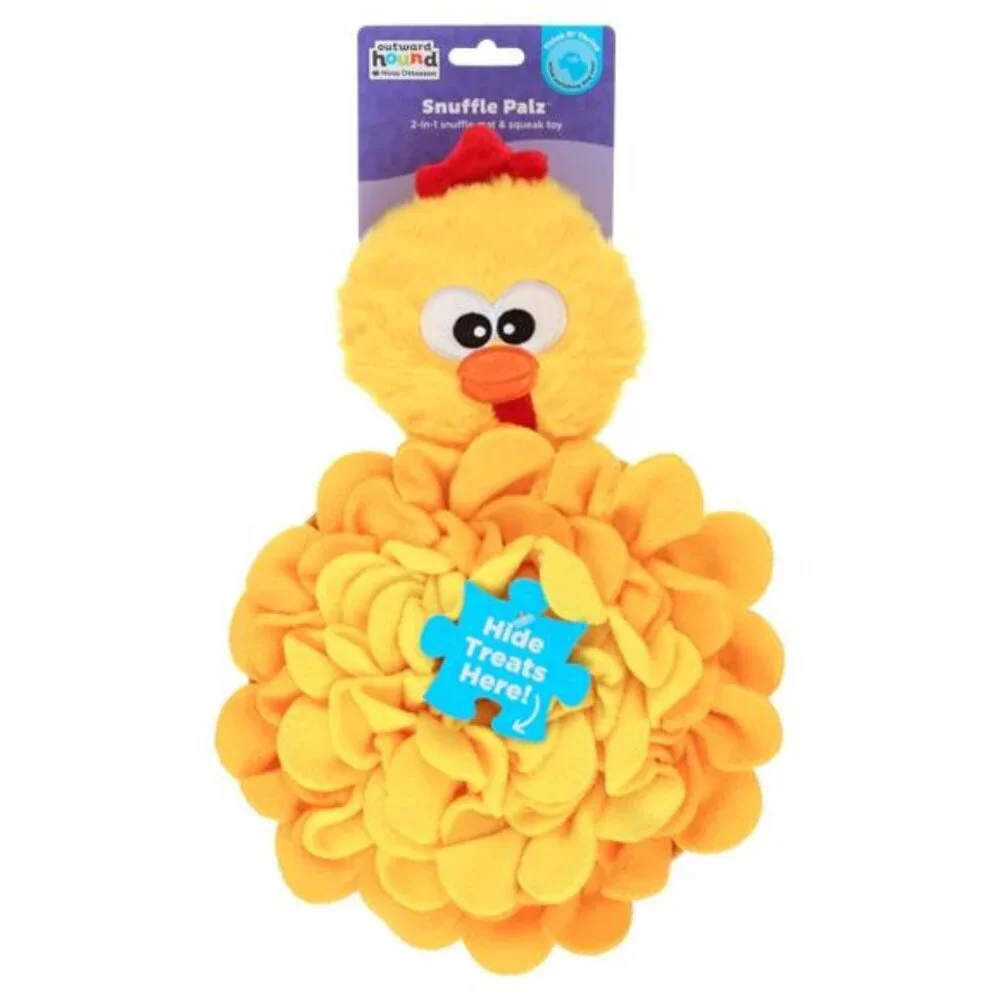 Snuffle Palz Chicken Dog Toys